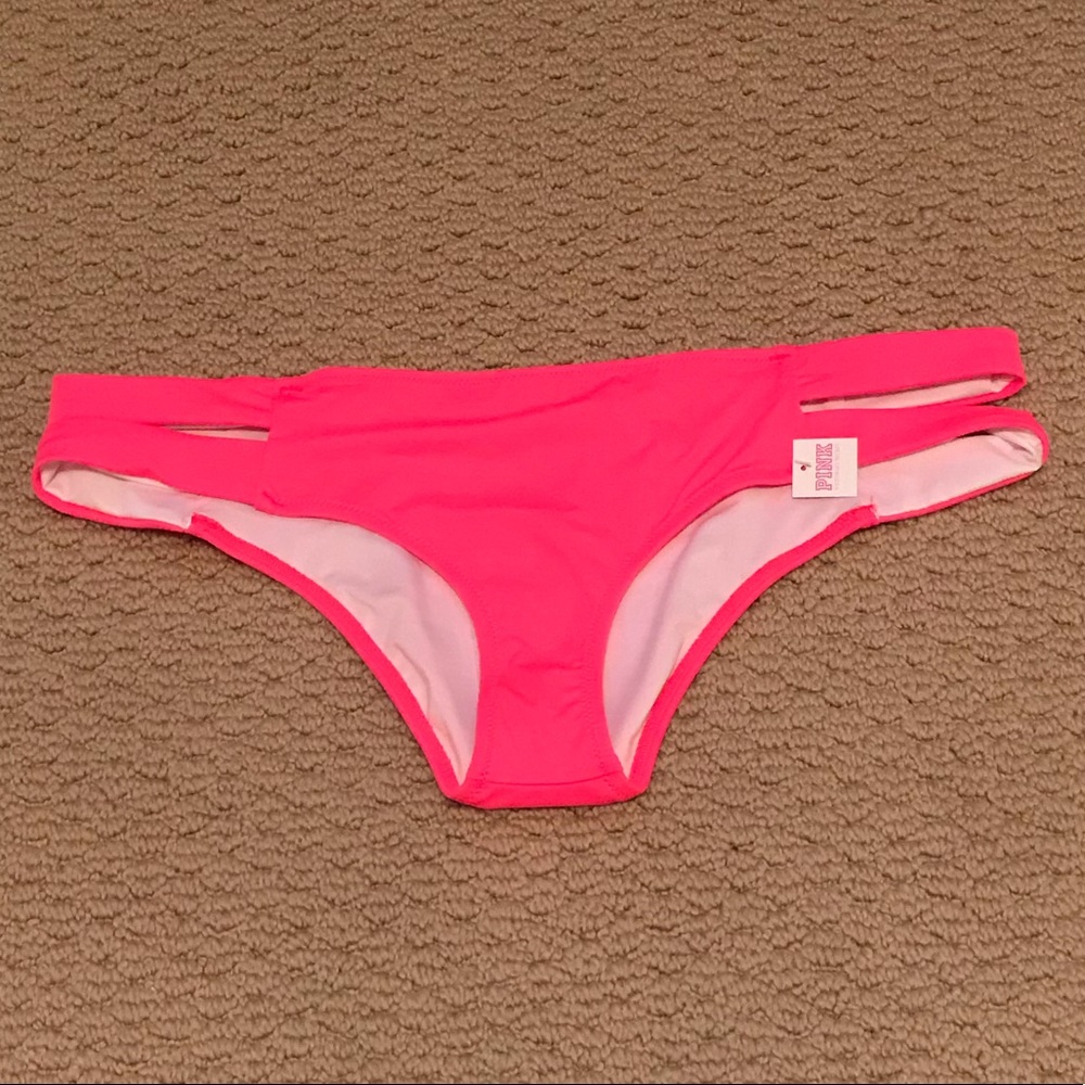 PINK cheeky swimsuit bottoms
